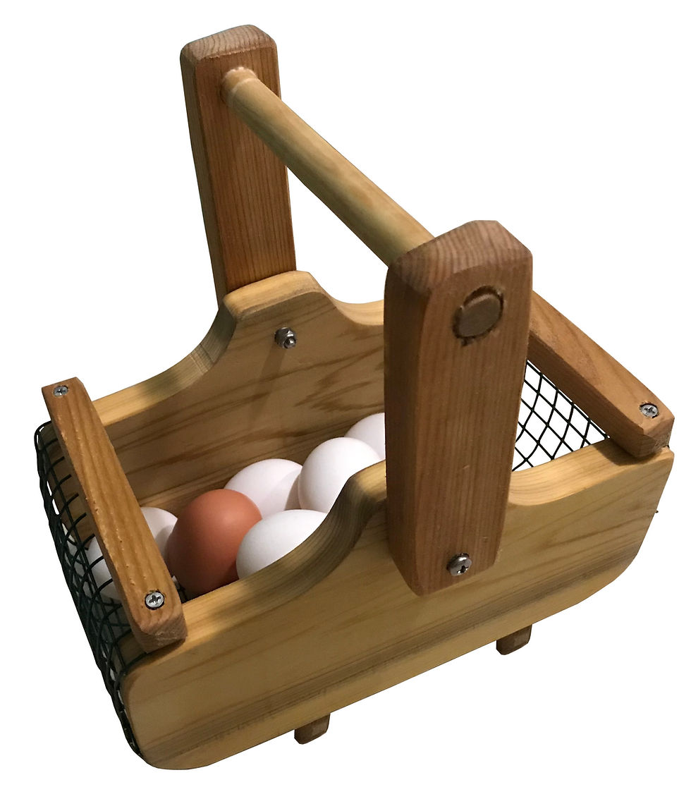 Fairfield Garden Products Mini Egg Gathering and Foraging Basket