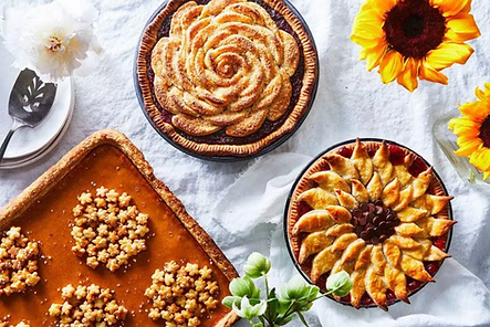 Pies and Flowers by the Season 