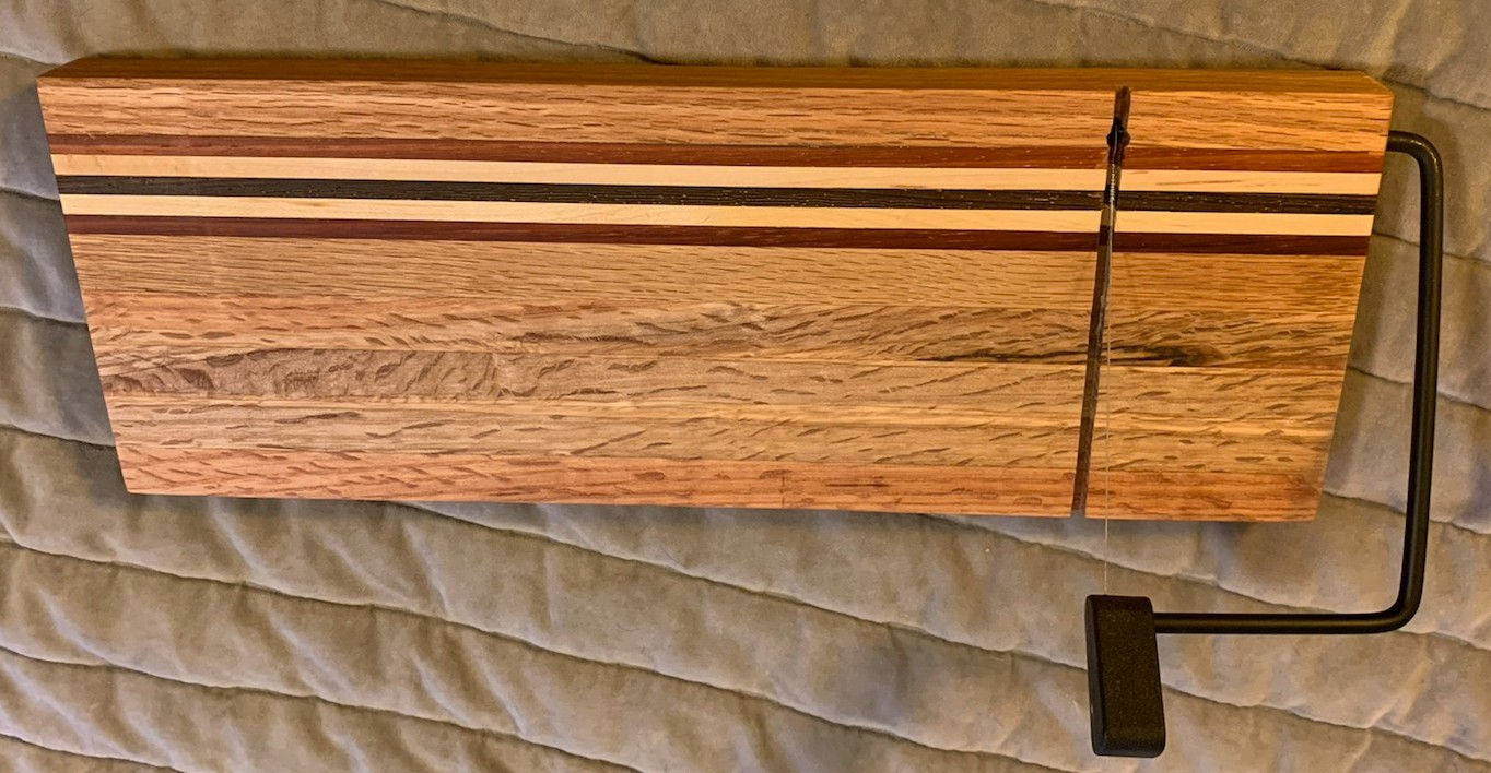 Cheese Cutting Board (approximately 7" x 10")