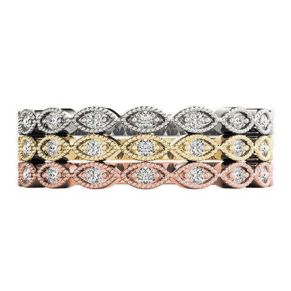 Thumbnail: Stack-able wedding band