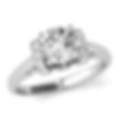 Round Brilliant 0.80 ctw  Women's Diamond Engagement Ring 14k Gold