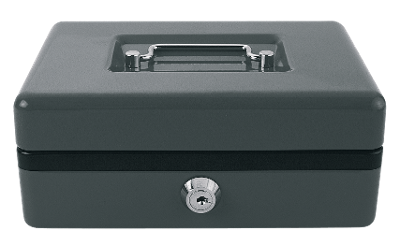 Metallic Cash Box