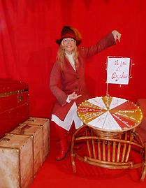 Jeu de roulette géante animation enfant