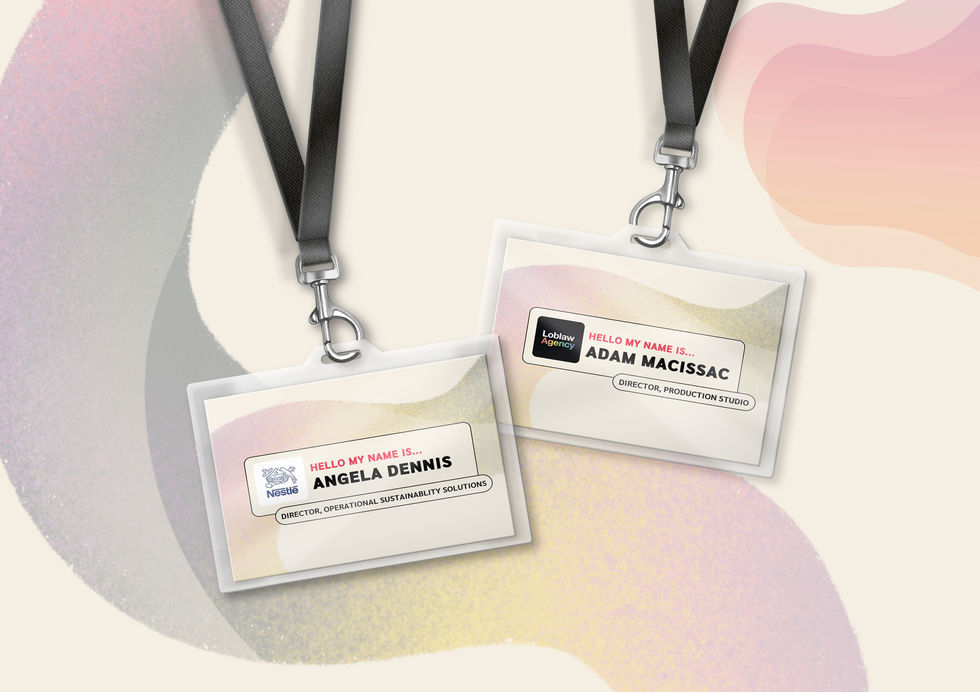 Name Tag Mockup