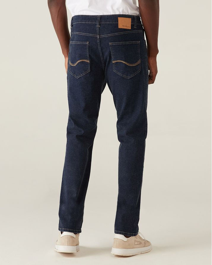 Miniatura: CALÇA TRADICIONAL FLEX JEANS MALWEE AZUL ESCURO 1000096139