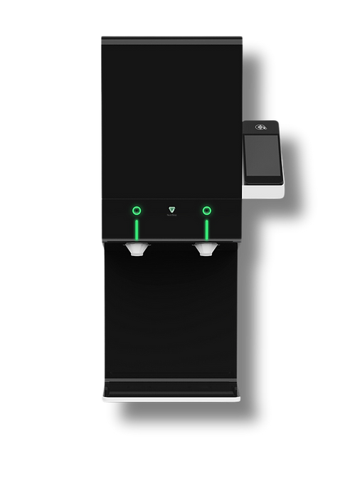 Nutri-Stop protein powder dispenser front view