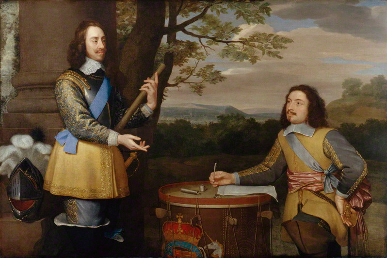 Charles I with Sir Edward Walker
