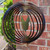 Thumbnail: Rustic Metal Chicken Wind Spinner: Farmhouse Garden Art