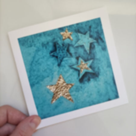Stars, Greetings Card