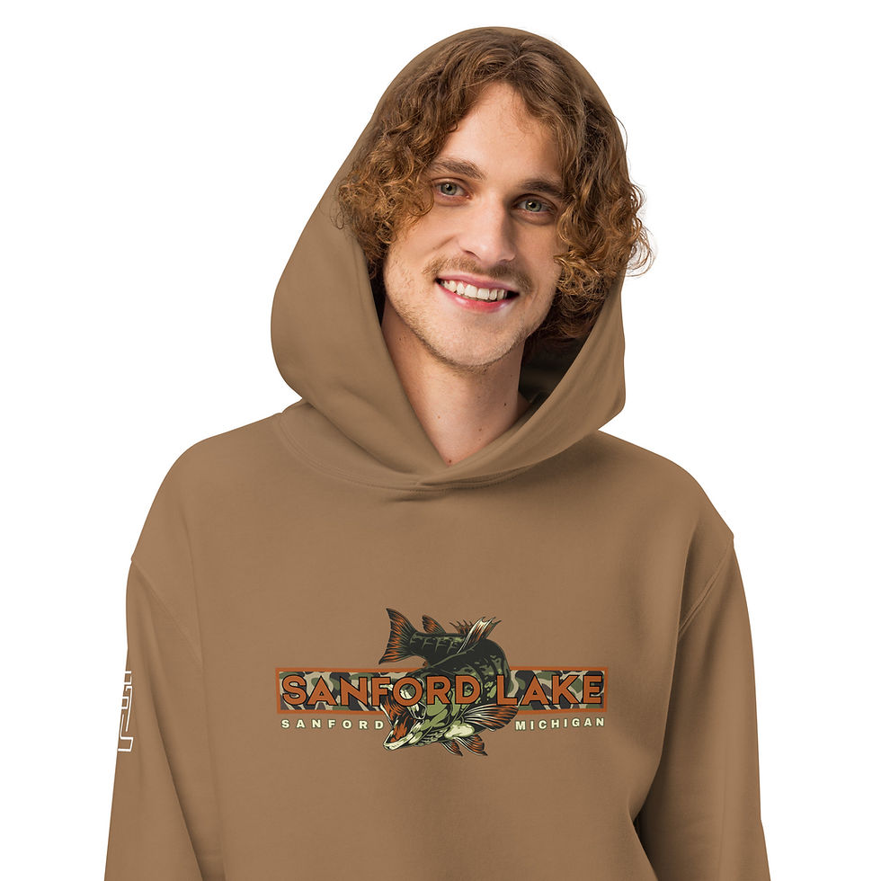 Thumbnail: Sanford Lake Fish Hoodie