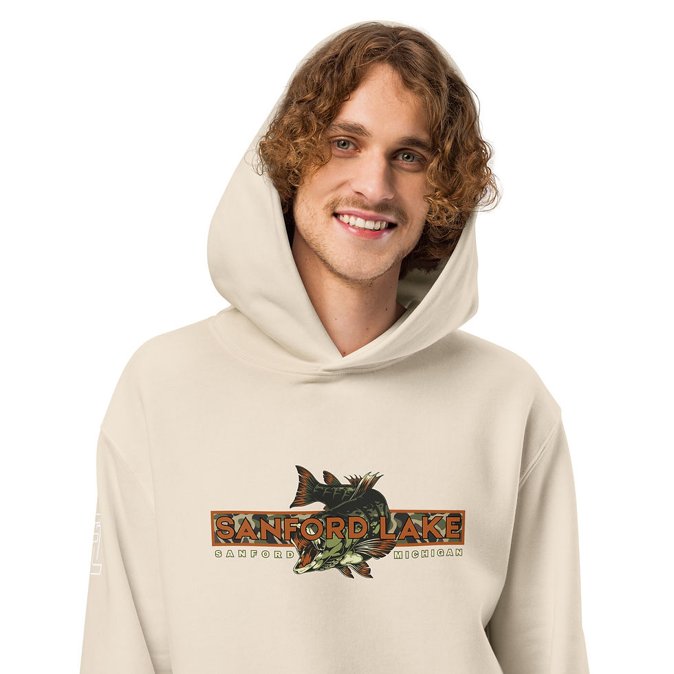 Thumbnail: Sanford Lake Fish Hoodie