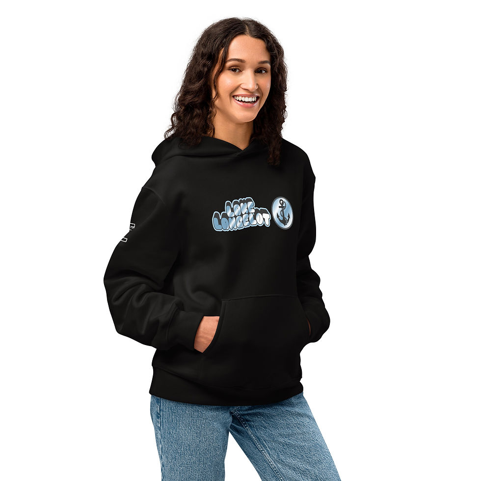 Thumbnail: Lake Lancelot Chrome Anchor Hoodie