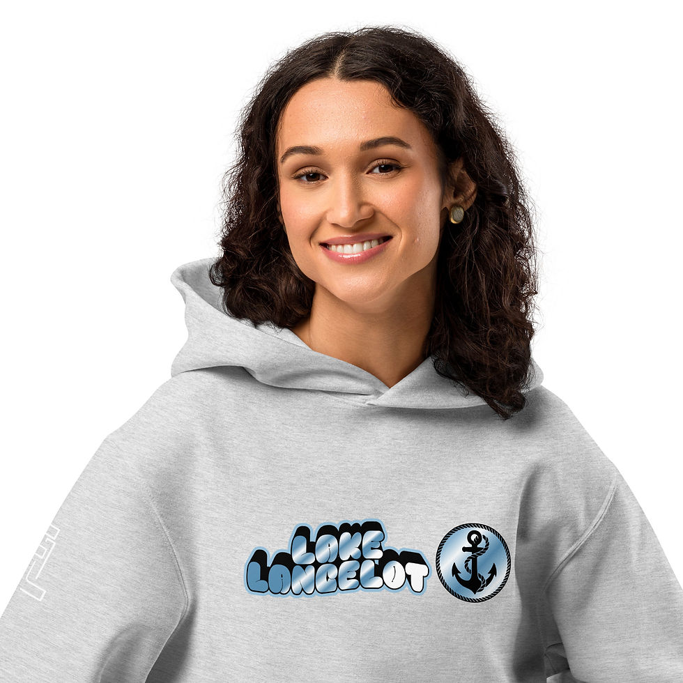 Thumbnail: Lake Lancelot Chrome Anchor Hoodie