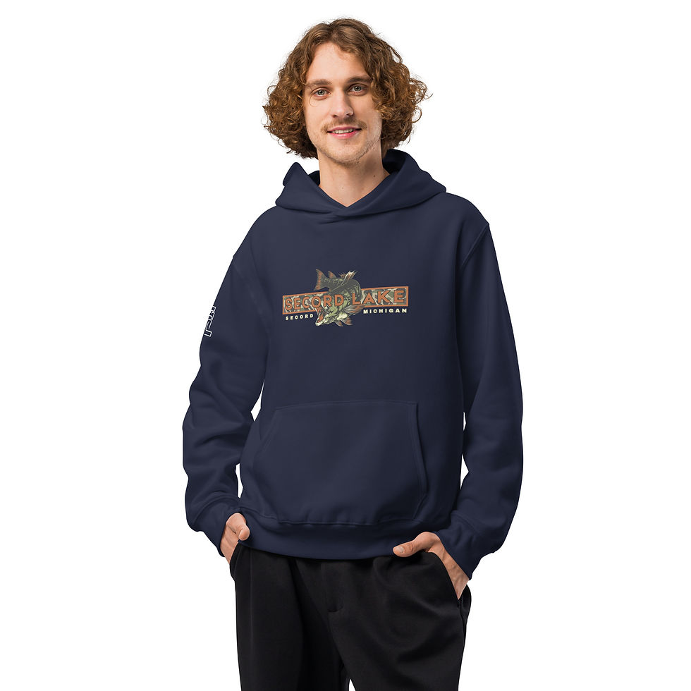Thumbnail: Secord Lake Fish Hoodie