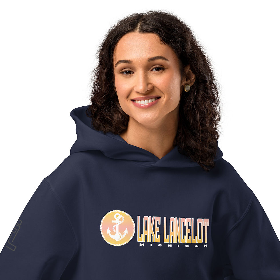 Thumbnail: Lake Lancelot Bright Anchor Hoodie