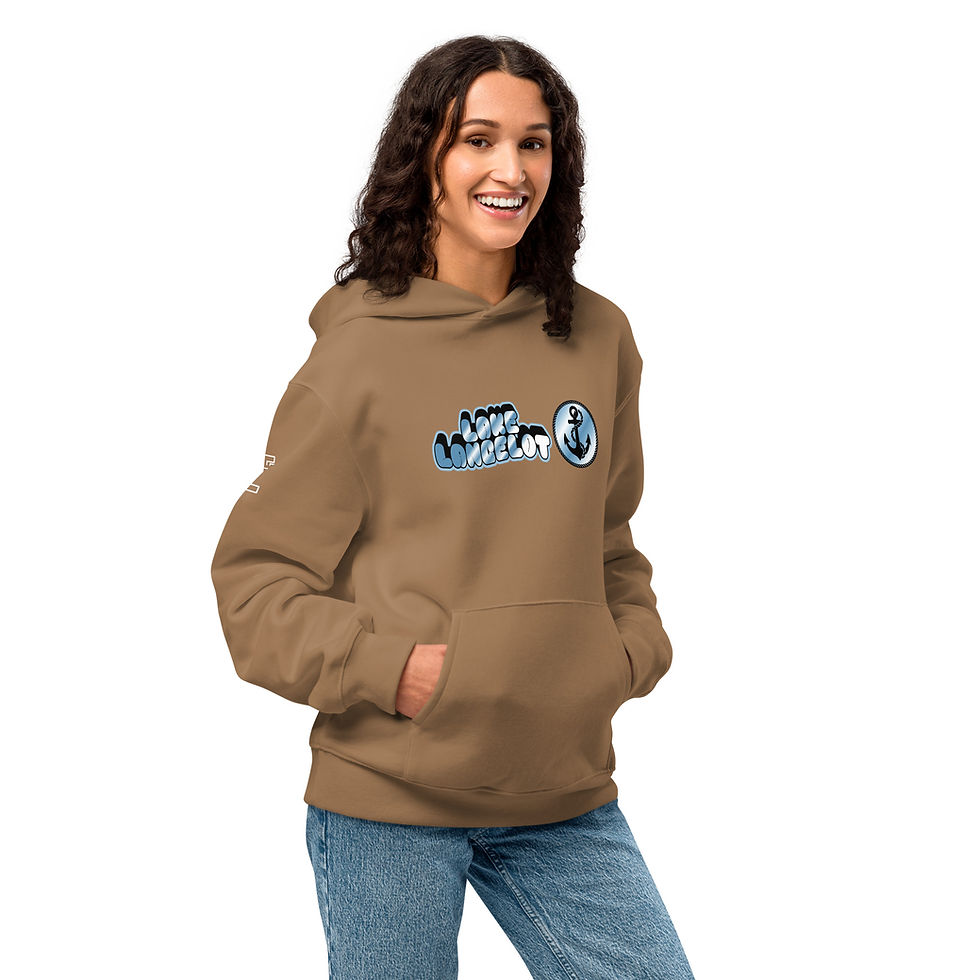 Thumbnail: Lake Lancelot Chrome Anchor Hoodie