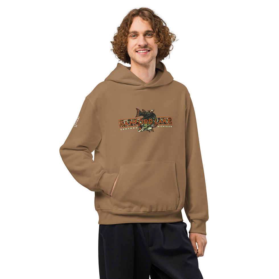 Thumbnail: Sanford Lake Fish Hoodie