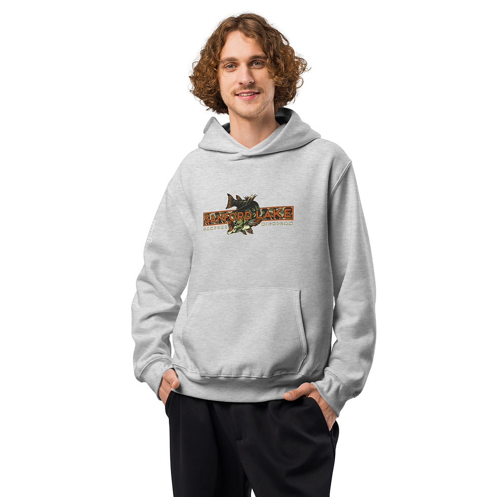 Thumbnail: Sanford Lake Fish Hoodie
