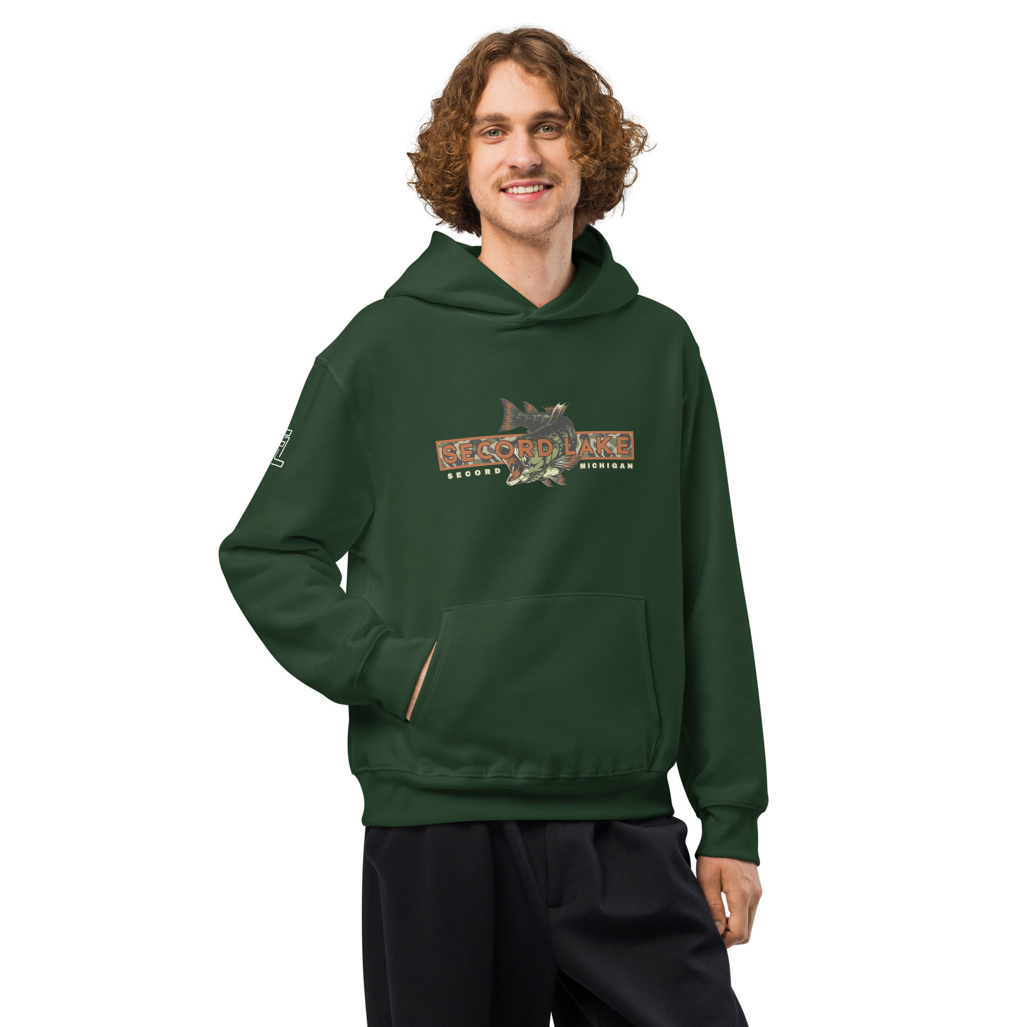 Secord Lake Fish Hoodie