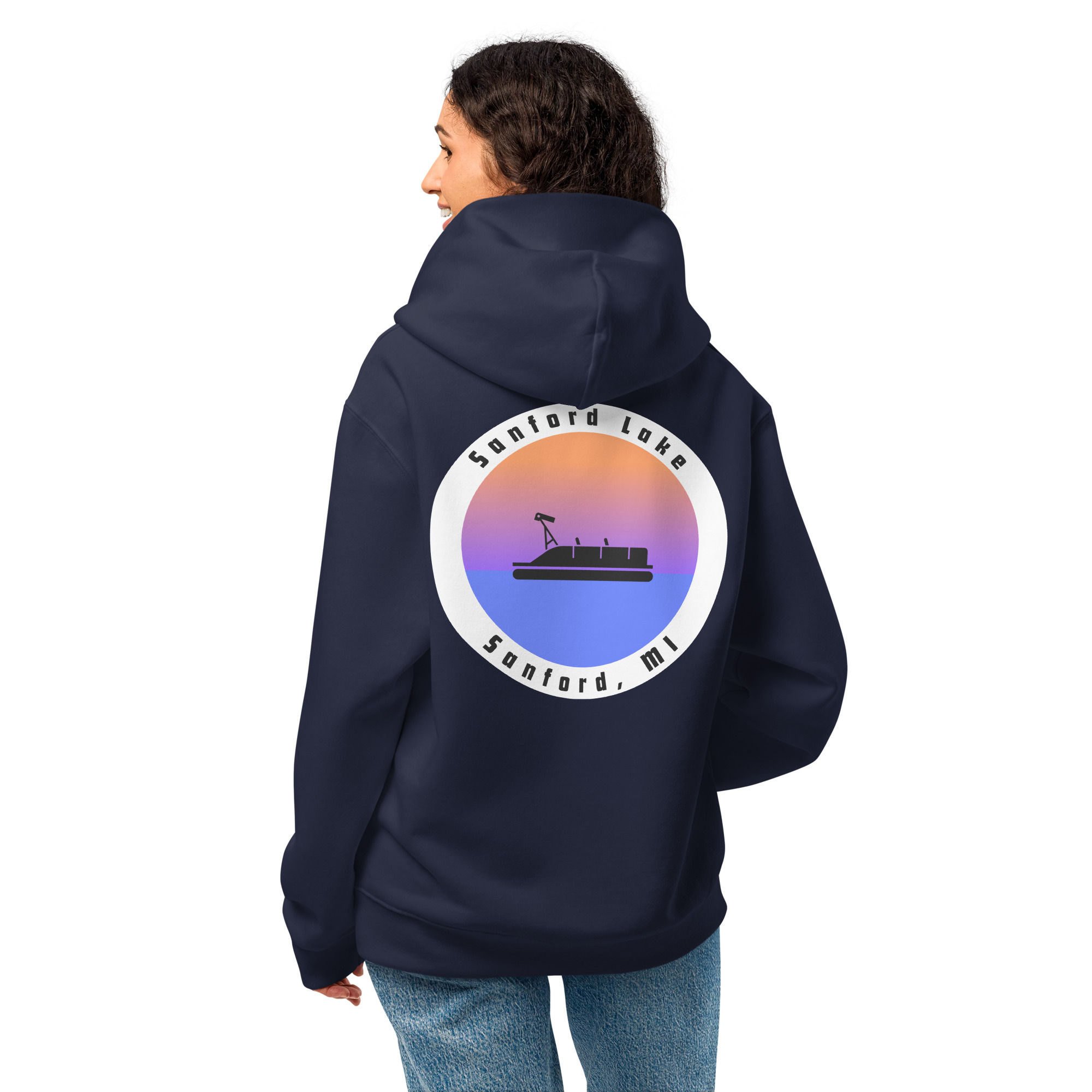 Sanford Lake Pontoon Hoodie