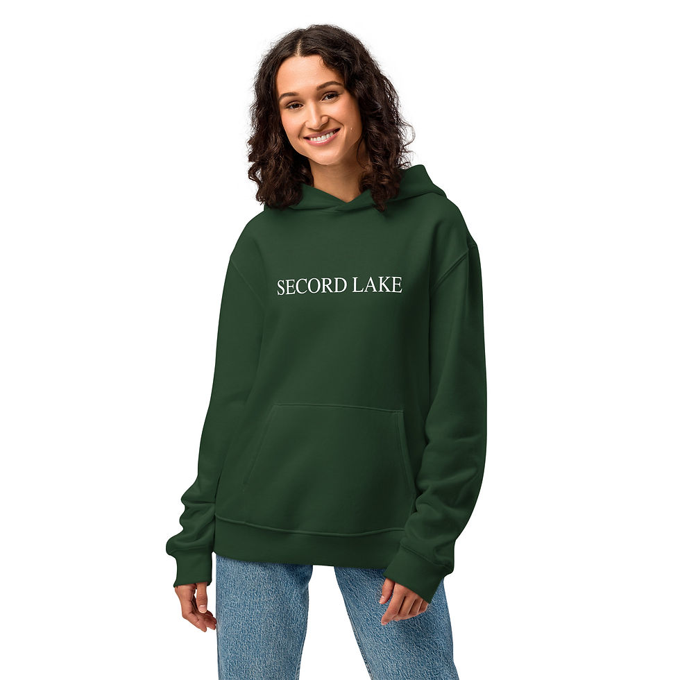Thumbnail: Secord Lake Clock Hoodie