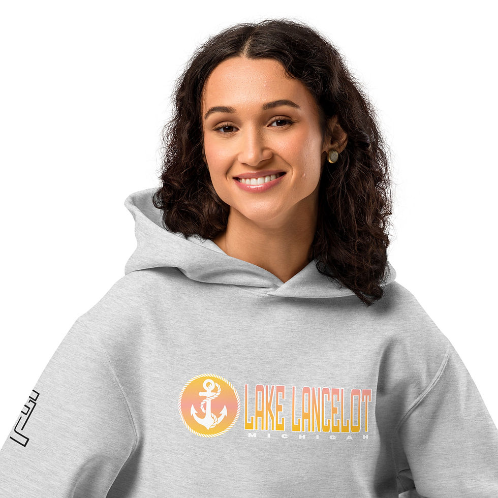 Thumbnail: Lake Lancelot Bright Anchor Hoodie