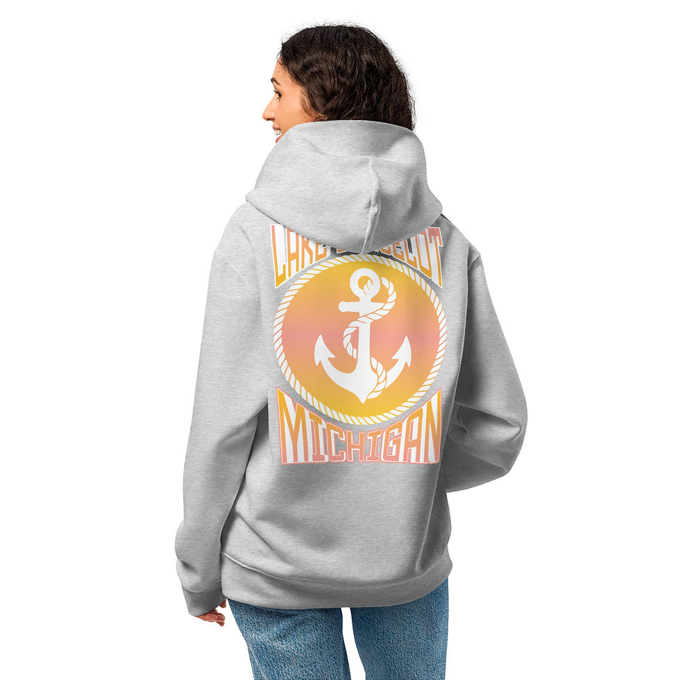 Thumbnail: Lake Lancelot Bright Anchor Hoodie