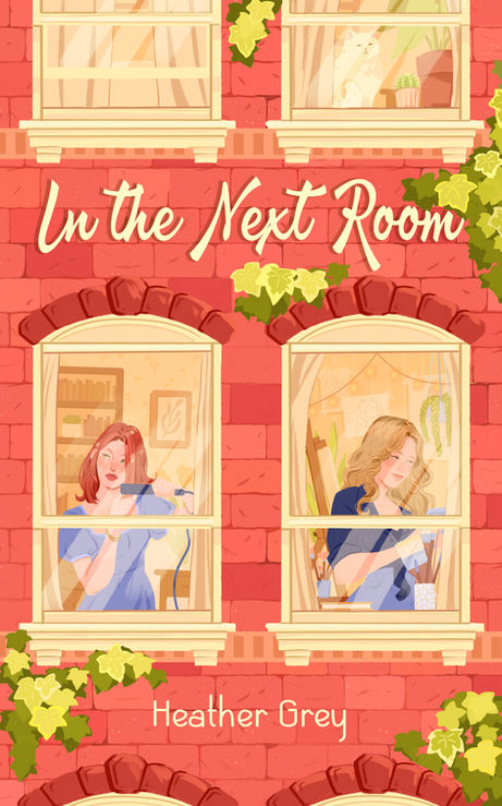 windows, brownstone, book cover