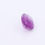 Miniatura: Photo of an oval cut Amethyst, taken with a neutral background.