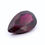 Miniatura: Side photo of a purplish red pear Garnet, measuring 12.73x8.12x5.31mm and weighting 4.66ct.