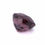 Miniatura: Side photo of an oval cut deep pink Spinel, measuring 6.13x5.56x4.43mm and weighting 1.26ct, with a neutral background