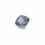 Thumbnail: Second side photo of a cushion cut grey Spinel, measuring 6.62x5.81x4.35mm and weighting 1.57ct, with a white background.