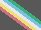 Disability Pride Flag - a charcoal background with a diagonal band from top left to bottom