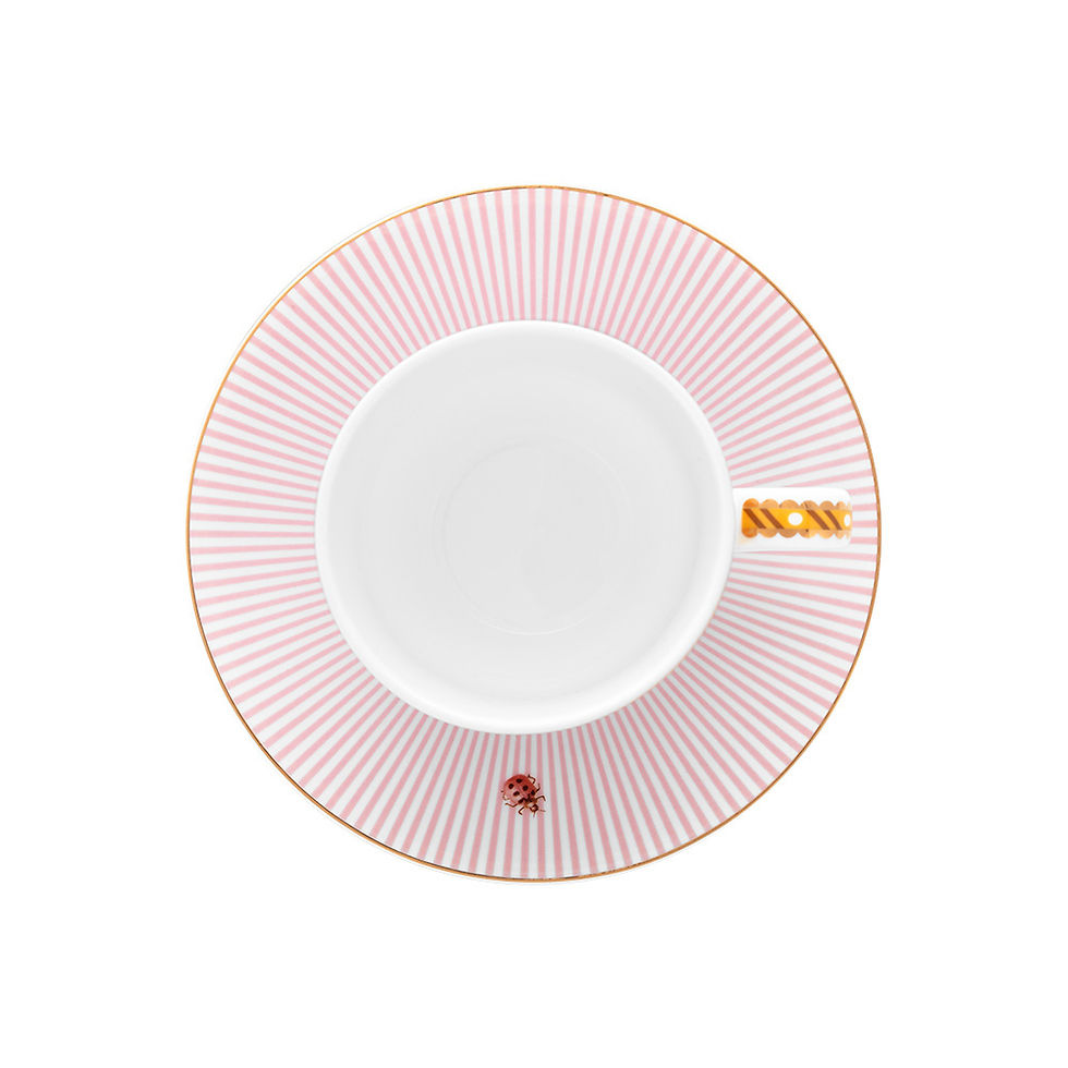Miniatura: Xícara de Cafezinho Rosa - La Majorelle