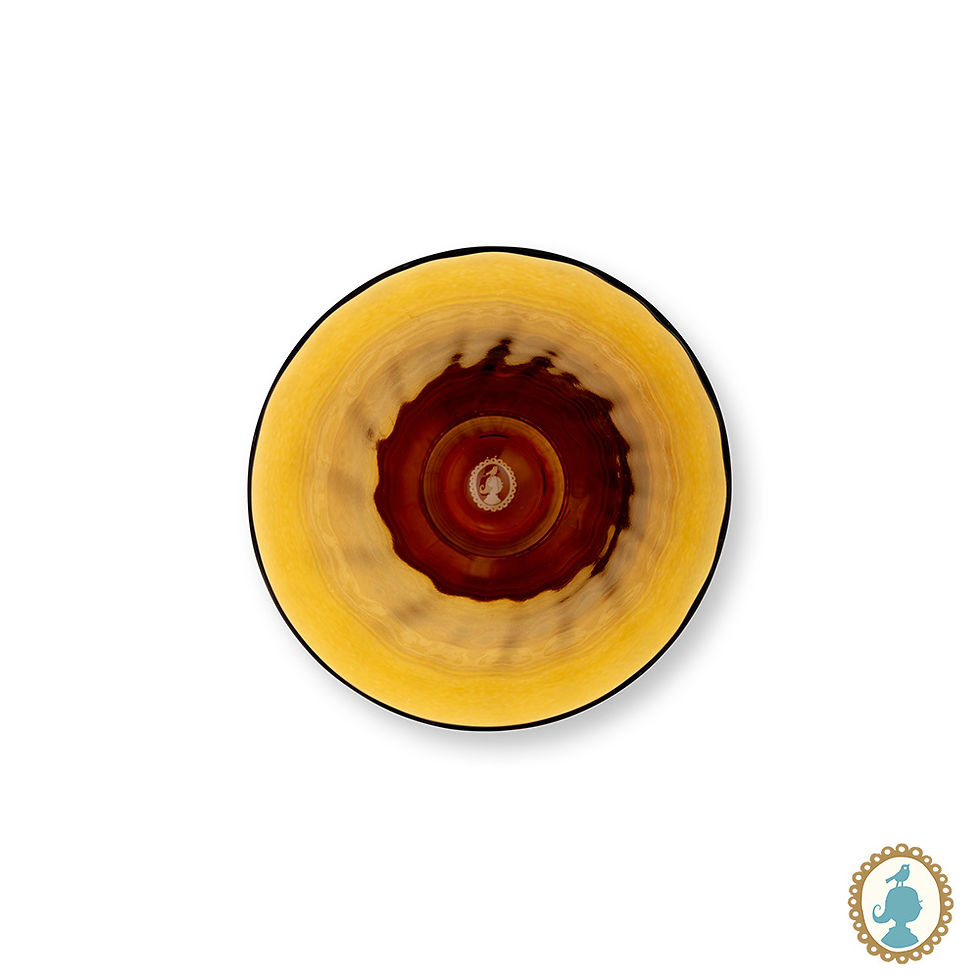 Miniatura: Copo p/ Água Tulipa Amarelo Escuro - Glassware - Pip Studio