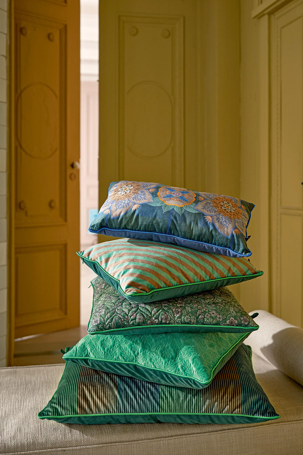 Miniatura: Almofada Quilted Daisy Dreams Verde - Home Accessories - Pip Studio