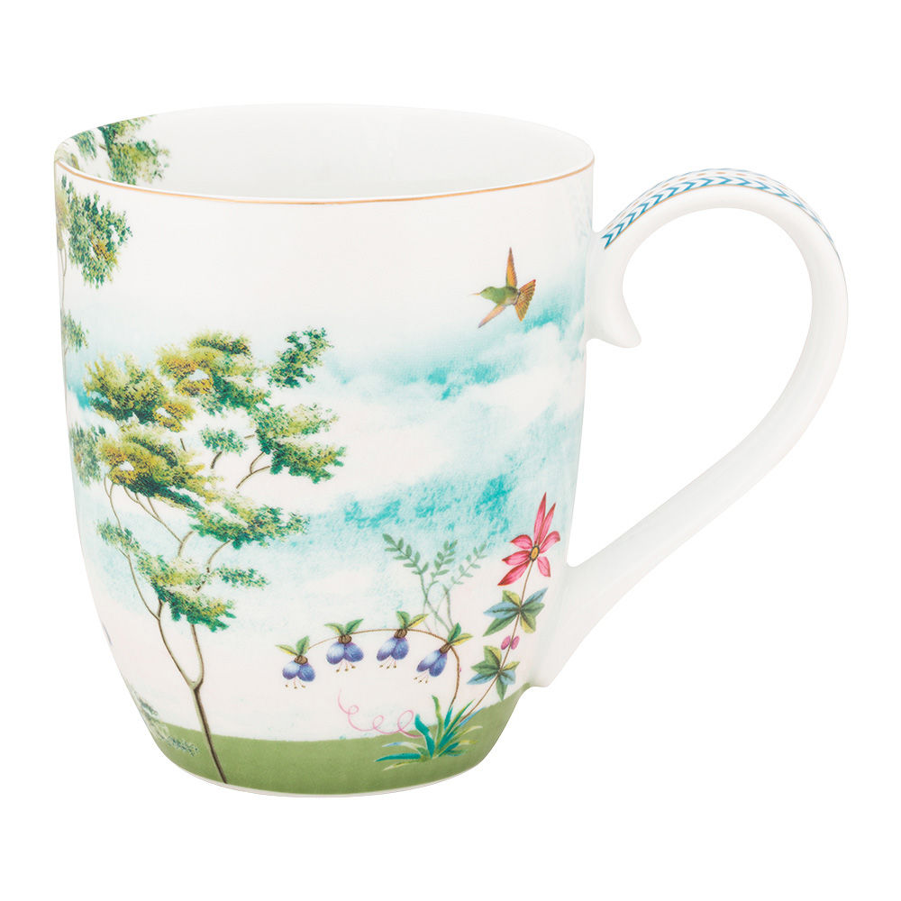 caneca grande garça detalhes Pip Studio