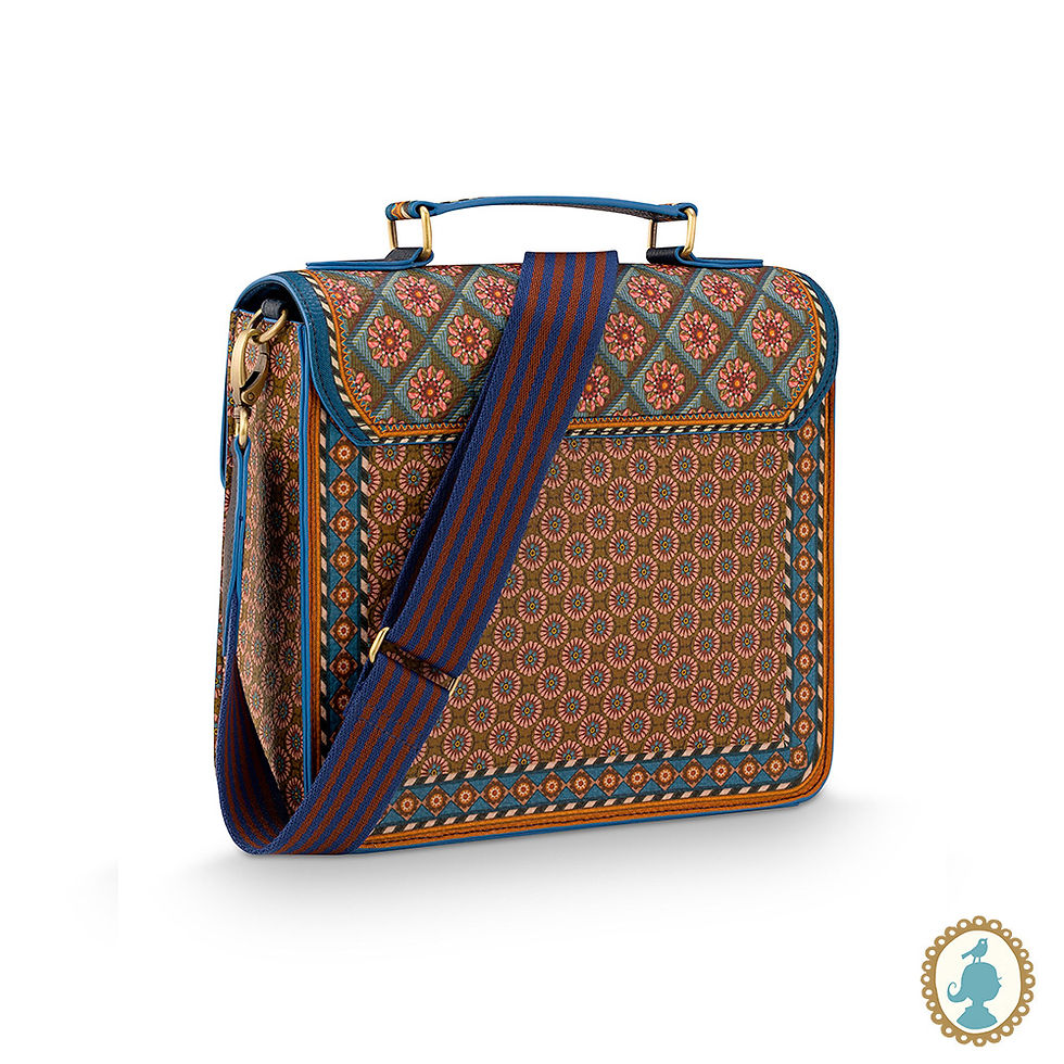 Miniatura: Bolsa Média Cross Body Imani Azul - Bags Collection - Pip Studio