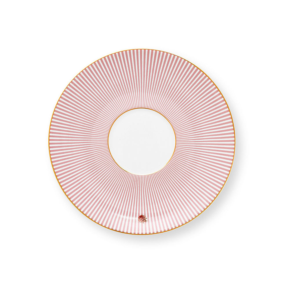 Miniatura: set presente xicara rosa porcelana decorada