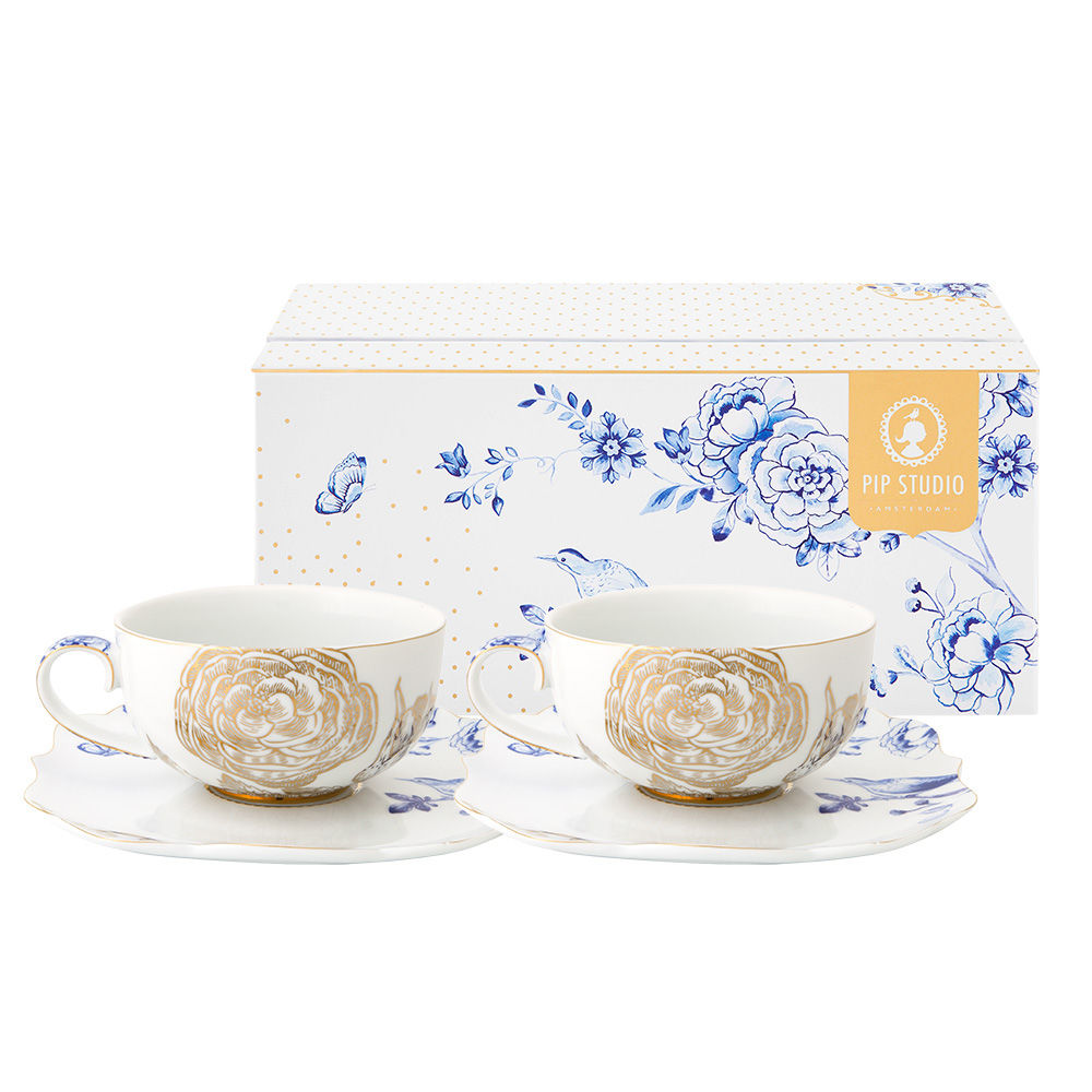 Set/2 Xícara de Chá - Royal White