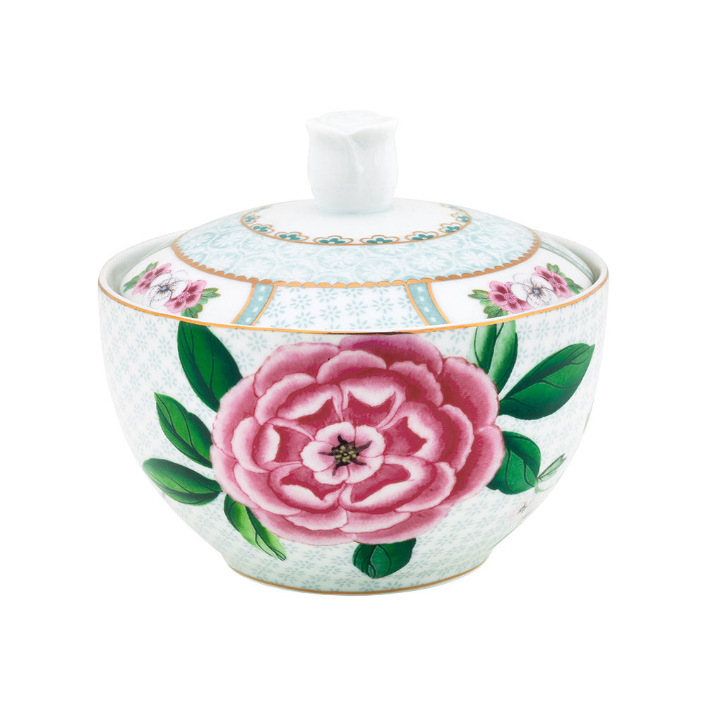 Açucareiro Branco - Blushing Birds