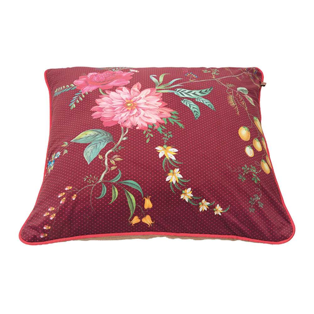 Almofada Fleur Grandeur Vermelho - Home Accessories
