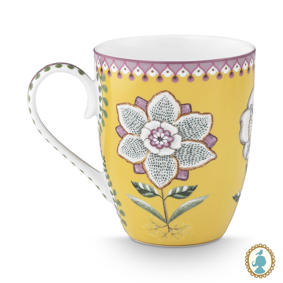 Miniatura: Set/2 Canecas Grandes Amarelas - Lily&Lotus - Pip Studio