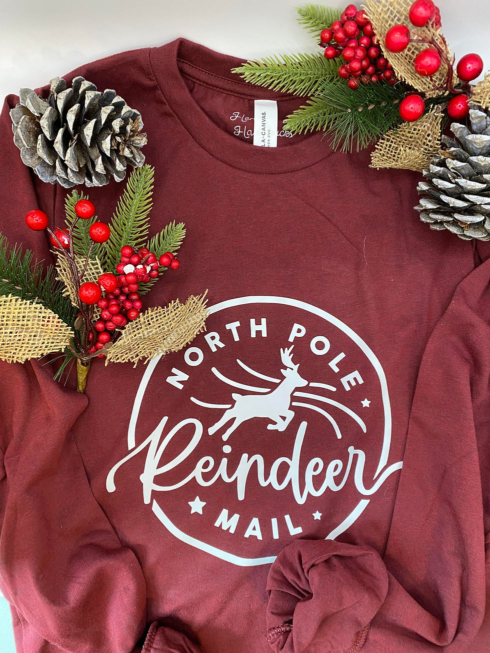 Reindeer Mail Delivery – Holiday Long Sleeve Shirt