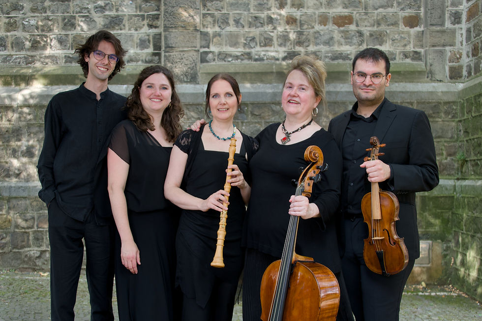 Camerata Carolina Aachen: Betrübte Schatten - Vergnügtes Glück