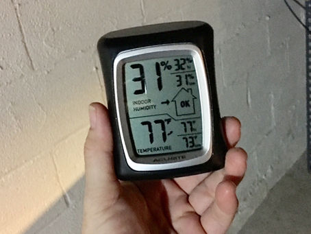 Moisture and Humidity Problems ~North Florida Winters