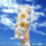Thumbnail: Lyllybee 40oz Stainless Steel Tumbler White Handle Straw