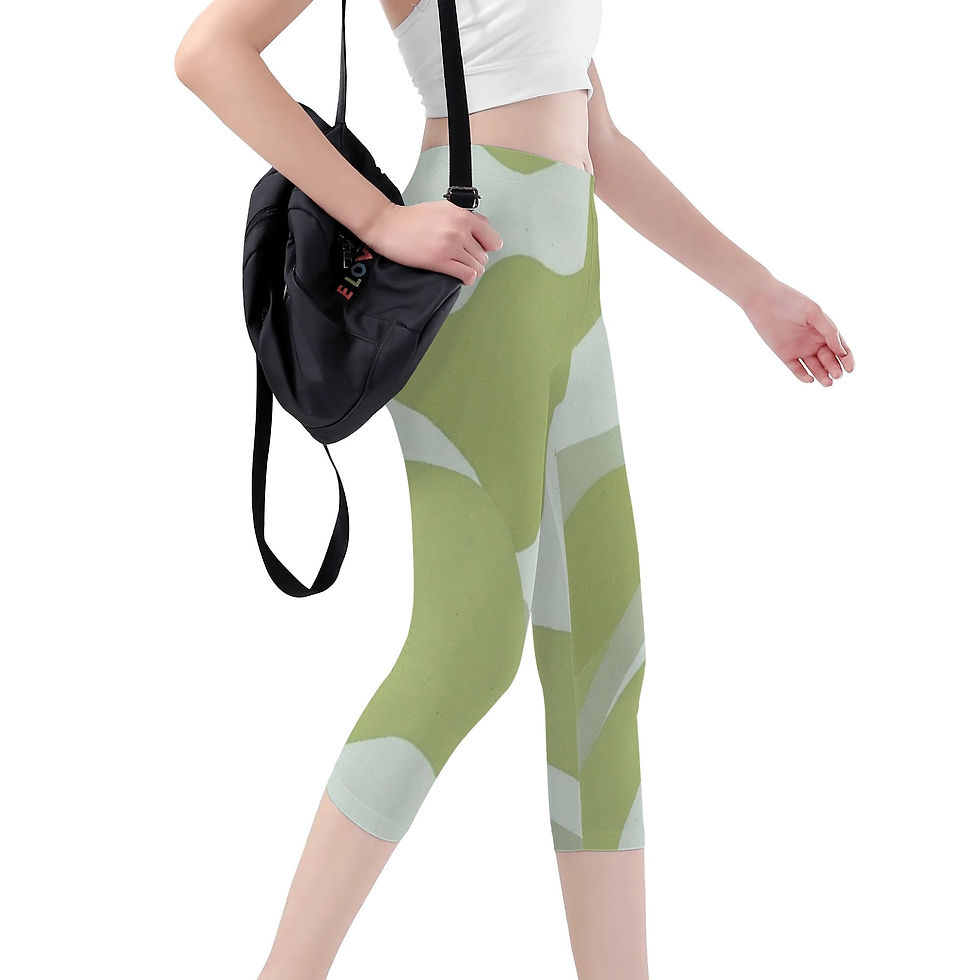 Thumbnail: Lyllybee Camo Bloom Leggings