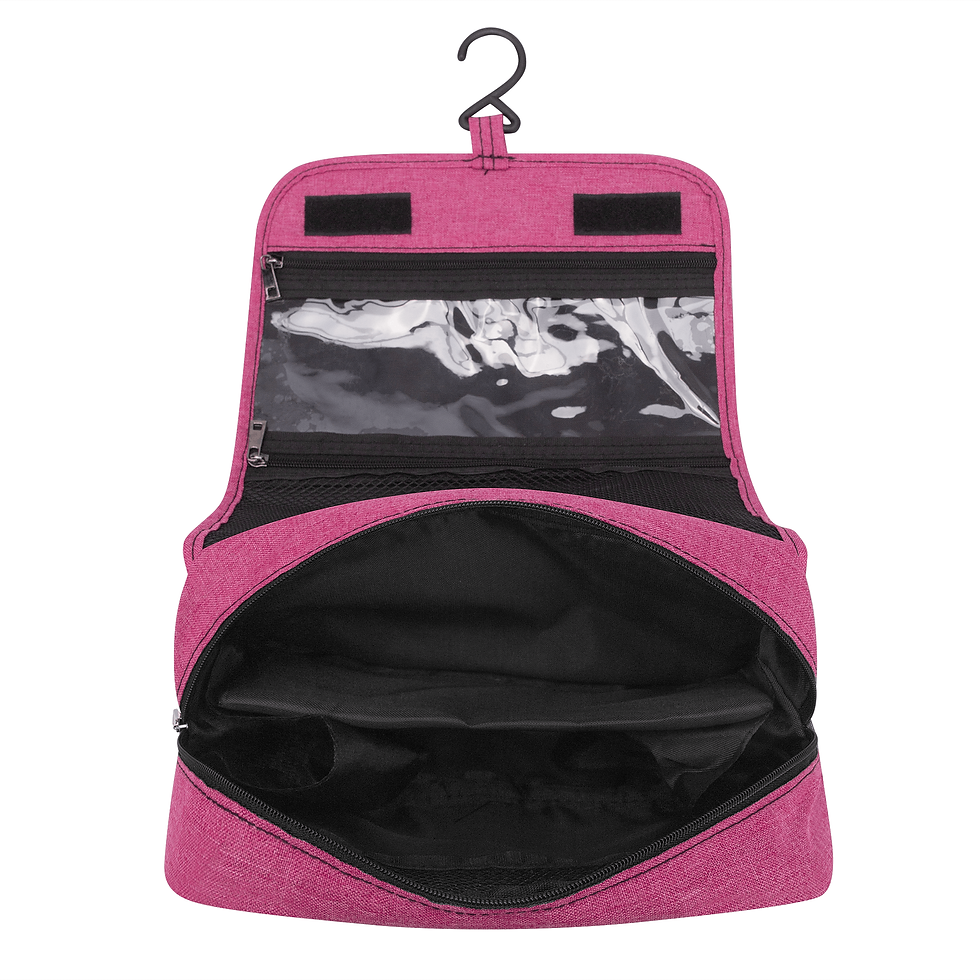 Miniaturebillede: Lyllybee Heart Hanging Toiletry Travel Bag