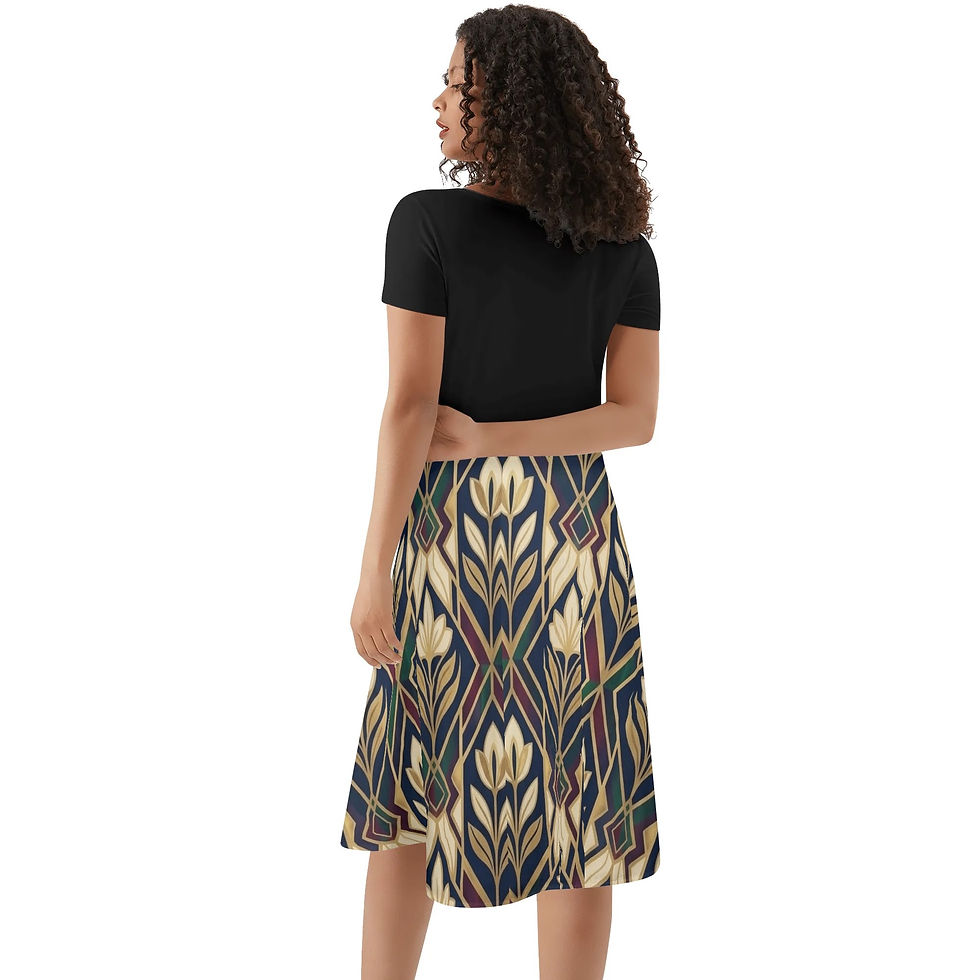الصورة المصغرة: Lyllybee Sovereign Floral Twist-Front Sundress